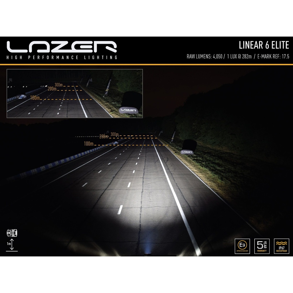 Lazer Lamps Linear 6 Elite LED Light Bar