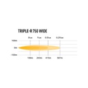 Lazer Lamps Gen 2 Triple-R 750 Wide LED Light Bar
