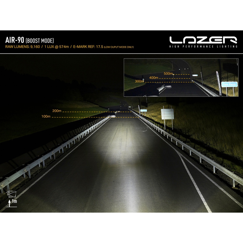 Lazer Lamps AIR-90 Auxiliary LED Driving Light Bar
