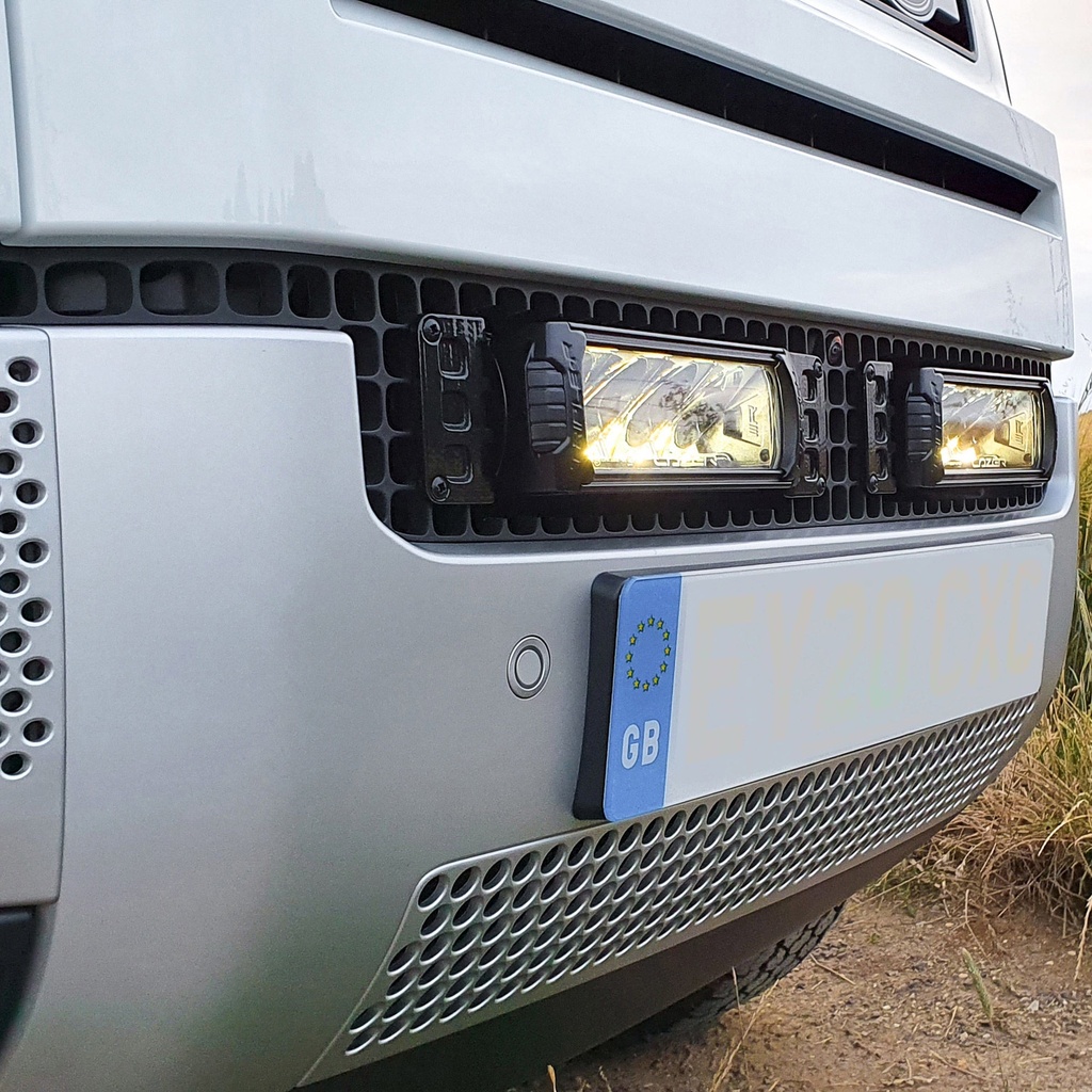 Lazer Lamps Grille Integration Kit With Gen 2 Triple-R 750 Elite Lamps