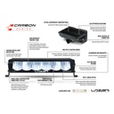 Lazer Lamps Carbon-6 Gen 3 Lightweight LED Lamp