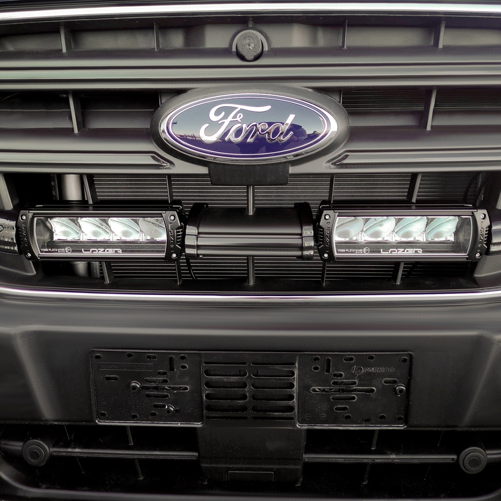 Lazer Lamps Grille Integration Kit With Gen 2 Triple-R 750 Elite Lamps