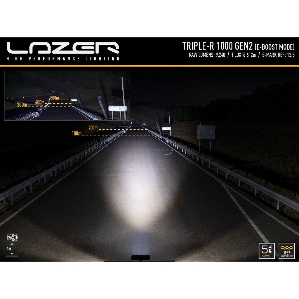 Lazer Lamps Triple-R 1000 Lamp With Beacon