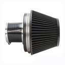 RamAir ProRam Multi-Fit Cone Air Filter With Velocity Stack & Silicone Coupler