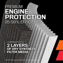 K&N Filters DRYFLOW Universal Round Straight Air Filter