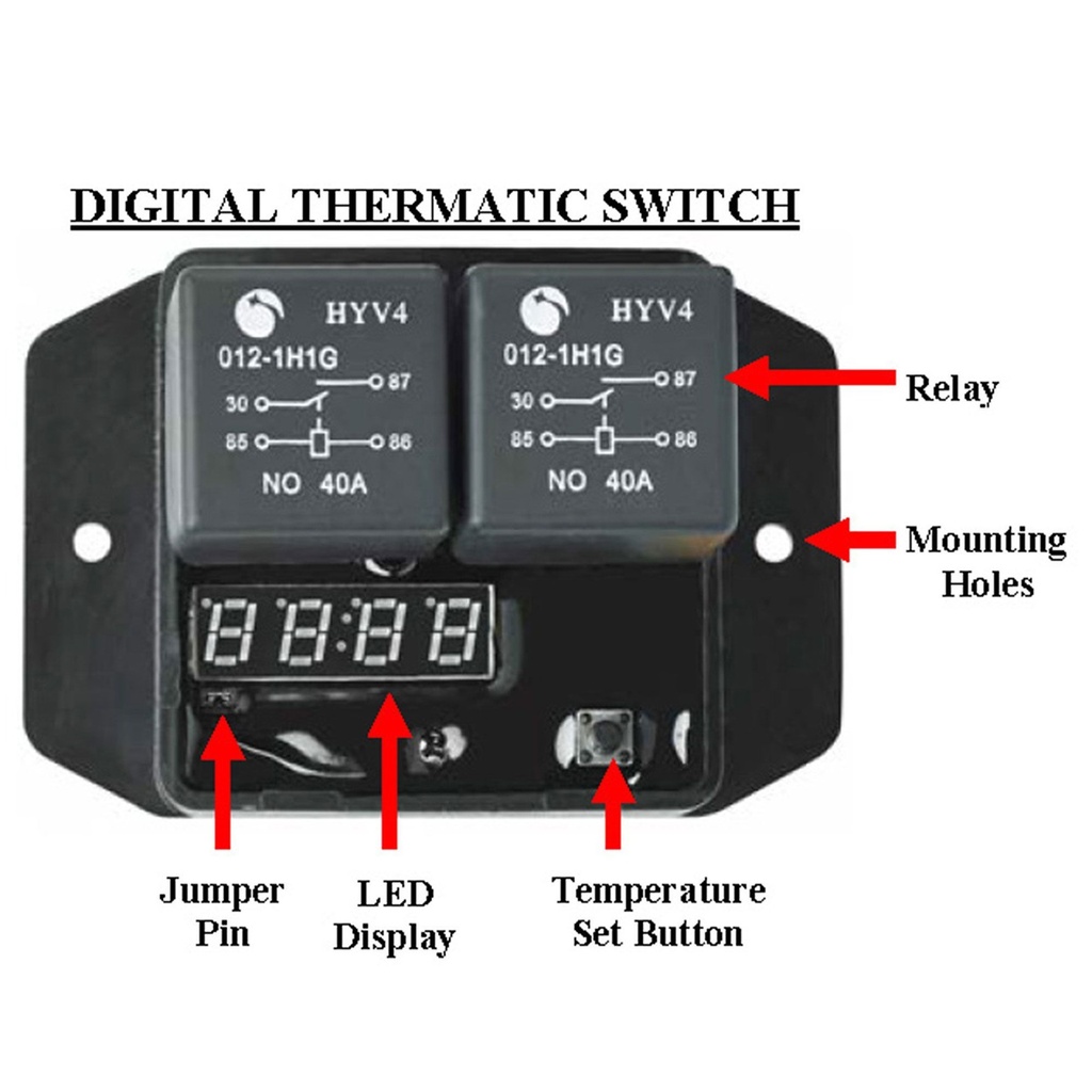 Davies Craig Digital Thematic EWP / Fan Switch
