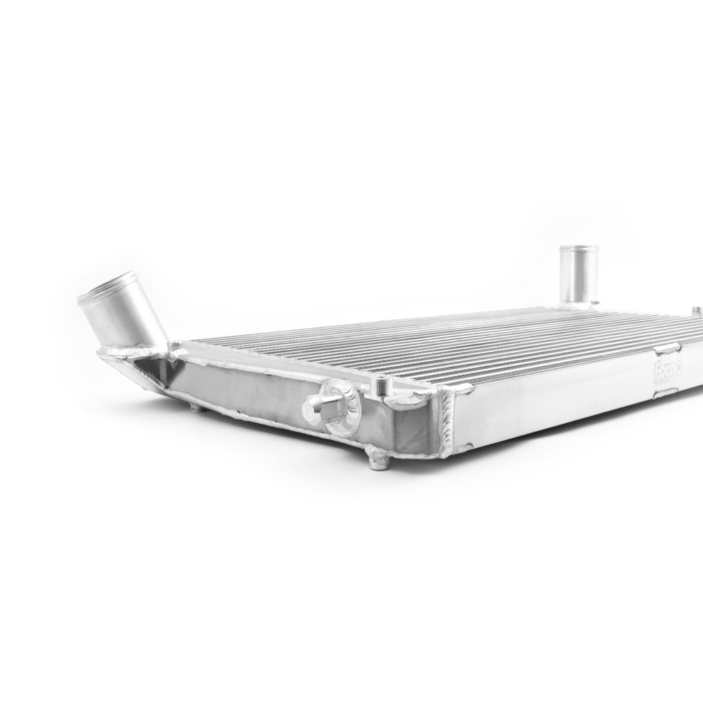 Forge Front Mount Intercooler with Black Silicone Hoses