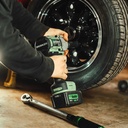 Kielder TYPE18 Mid-Torque Impact Wrench, Compact Ratchet & Batteries