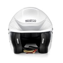 Sparco Flux RJ Helmet & Stand21 Club Series FHR Device Package