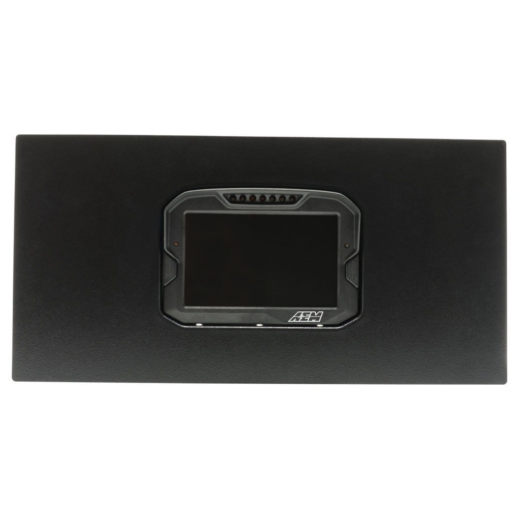 AEM Electronics Universal Flush Mount Panel For CD-7 Dash Display