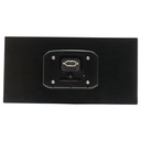 AEM Electronics Universal Flush Mount Panel For CD-7 Dash Display