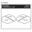 StompGrip Volcano Streetbike Black Traction Kit
