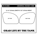 StompGrip Icon Universal Highboy Tank Grips Traction Kit