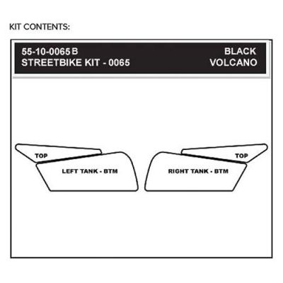 StompGrip Volcano Streetbike Clear Traction Kit