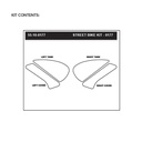 StompGrip Volcano Streetbike Black Traction Kit