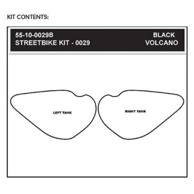 StompGrip Volcano Streetbike Clear Traction Kit
