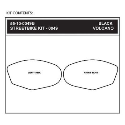 StompGrip Volcano Streetbike Clear Traction Kit