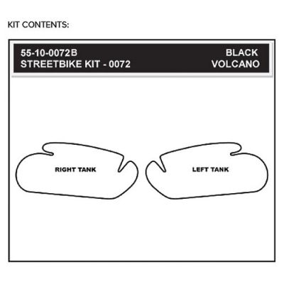 StompGrip Volcano Streetbike Clear Traction Kit
