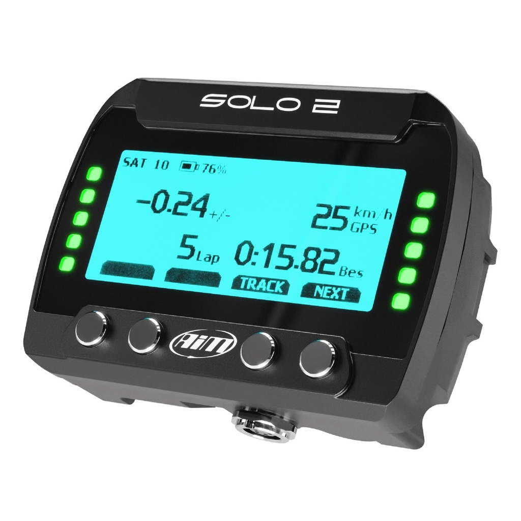 AIM Solo 2 GPS Lap Timer With Bike Specific Bracket