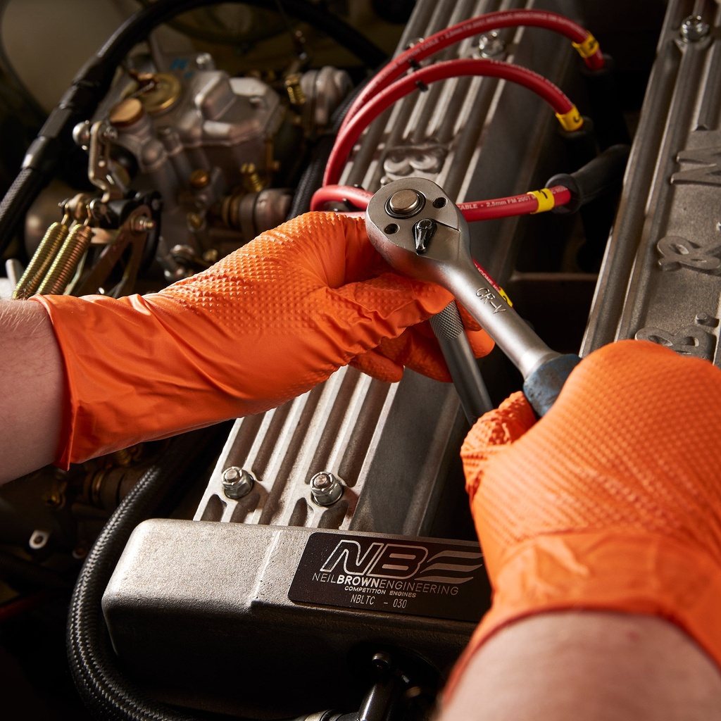 Tuffies Diamond Grip Nitrile Work Gloves