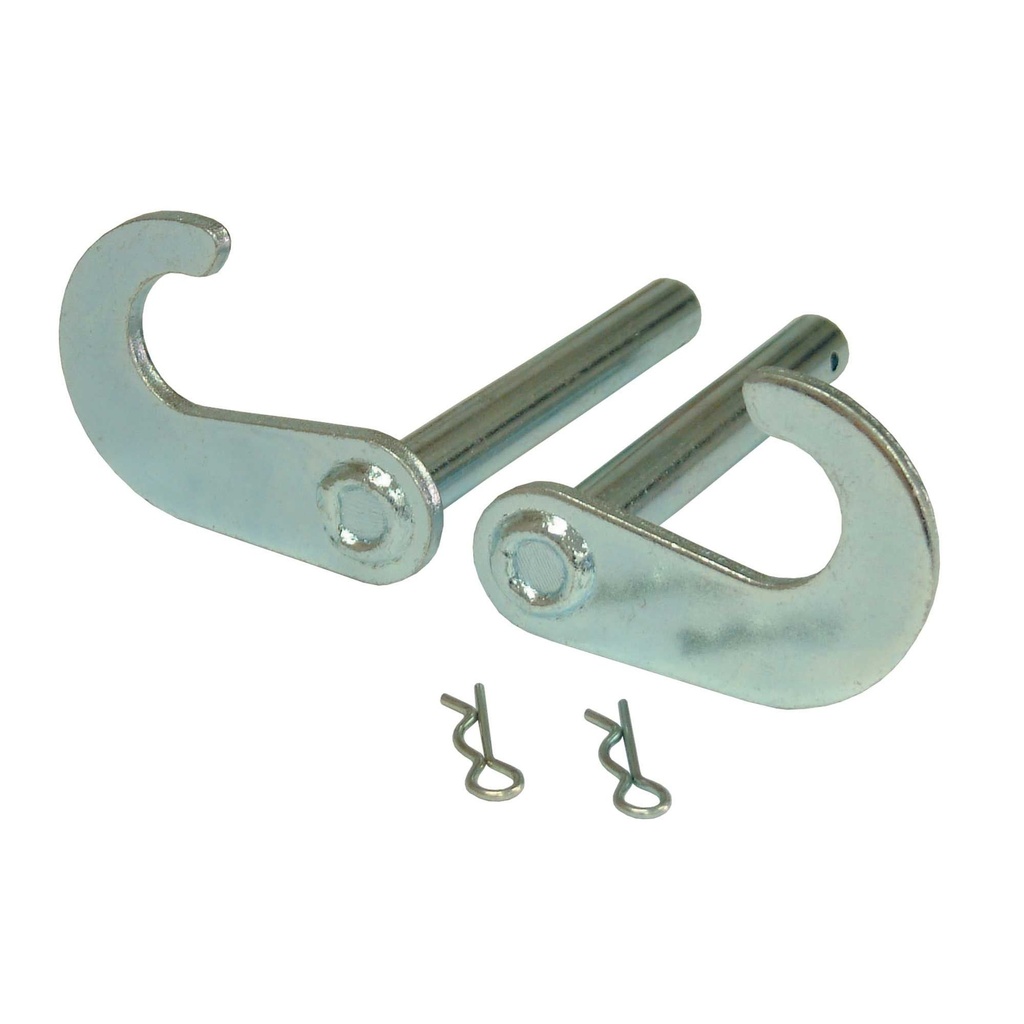 Warrior Motorcycle Front and Rear Paddock Stand with Bobbin Hooks Bundle