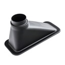 Revotec Rectangular Intake Duct With Stepped Offset Outlet