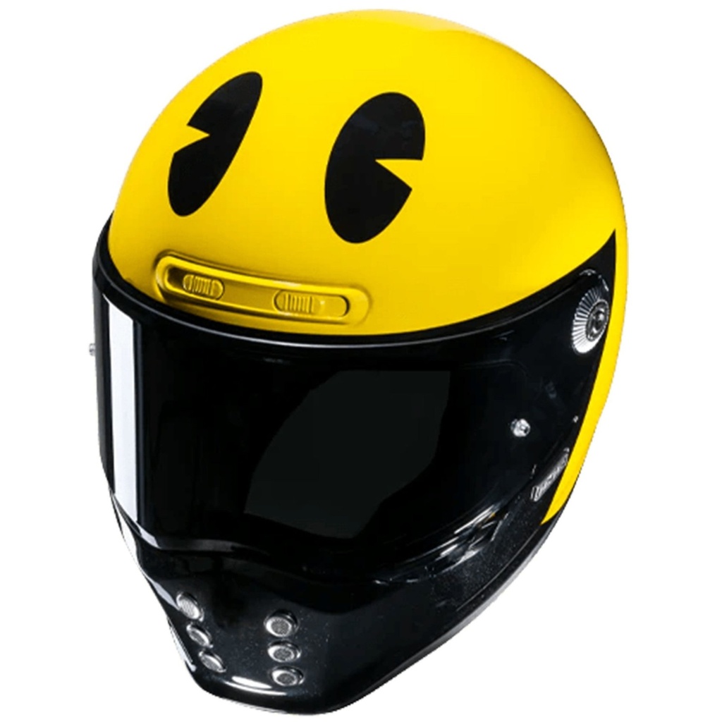 HJC V10 Pac-Man Bandai Namco Graphic Motorcycle Helmet