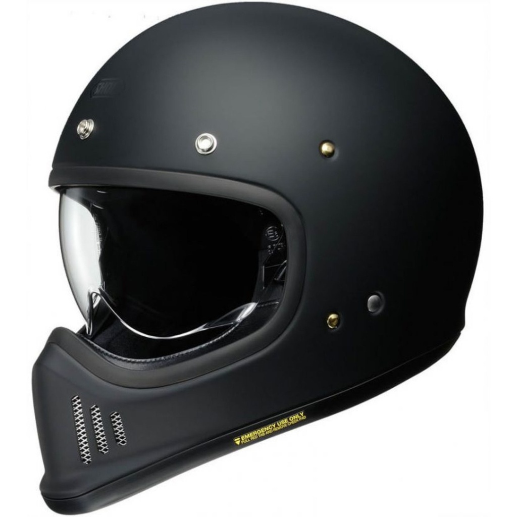 Shoei Ex-Zero Plain Motorcycle Helmet