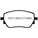 EBC Brakes Bluestuff NDX Brake Pads