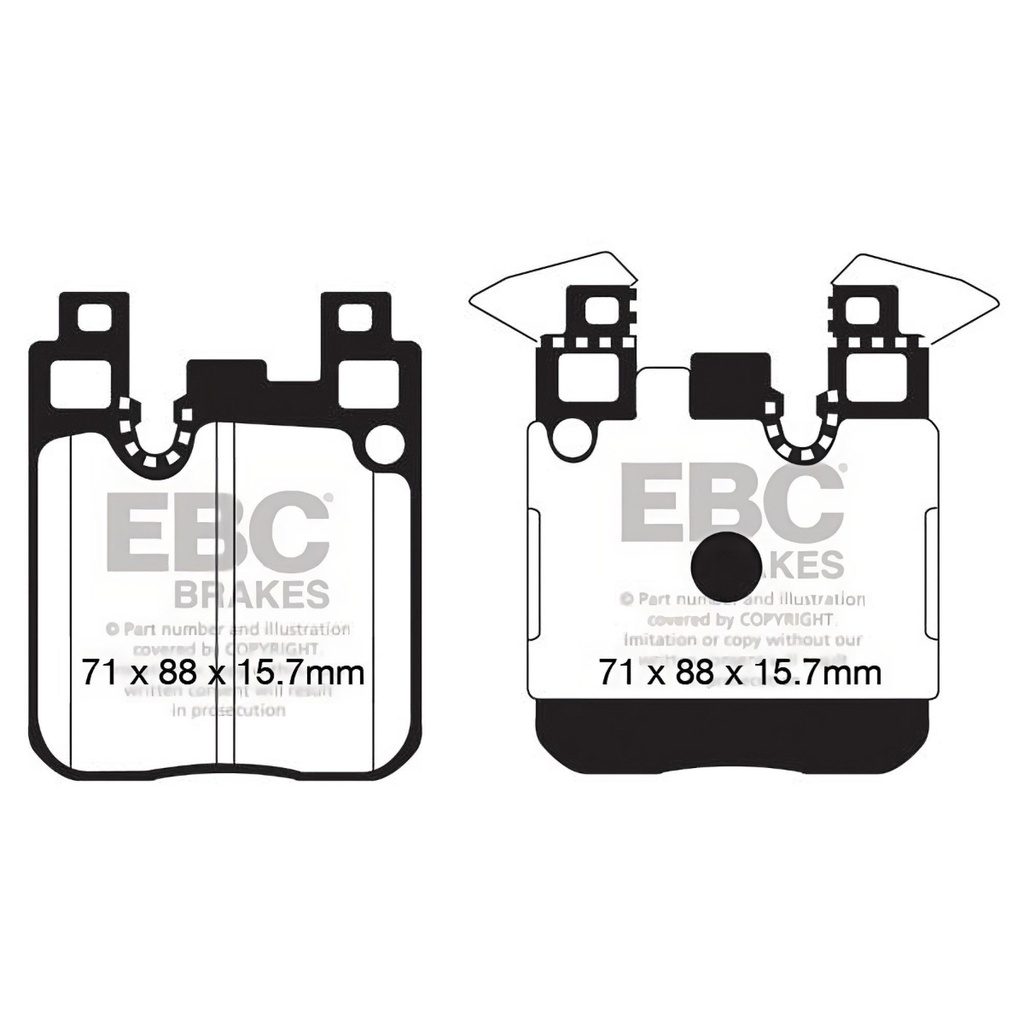 EBC Brakes Yellowstuff Performance Brake Pads