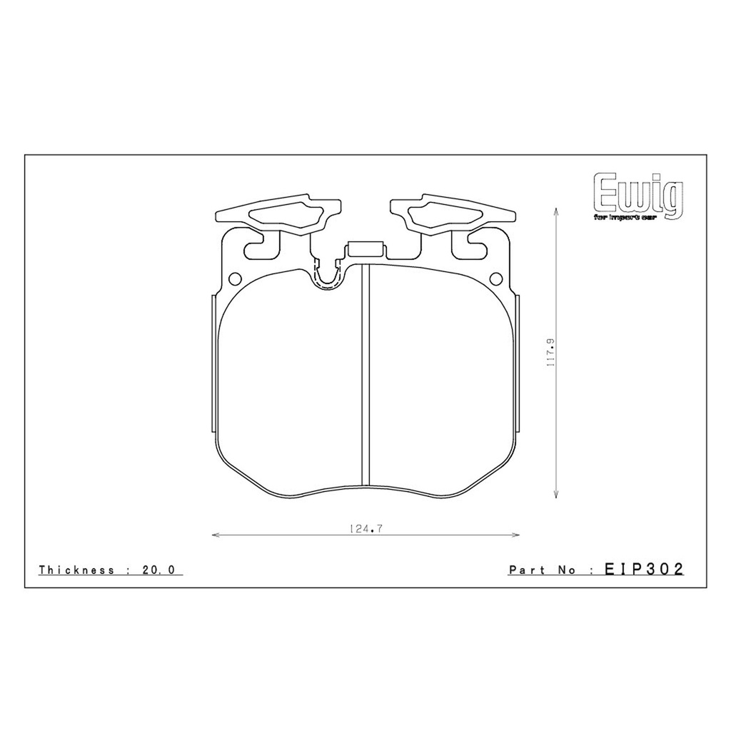 Endless MX72 Brake Pads