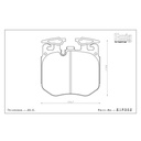 Endless MX72 Brake Pads