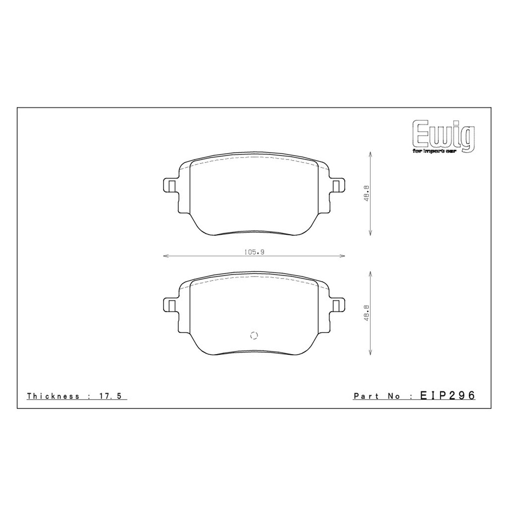 Endless MX72 Brake Pads