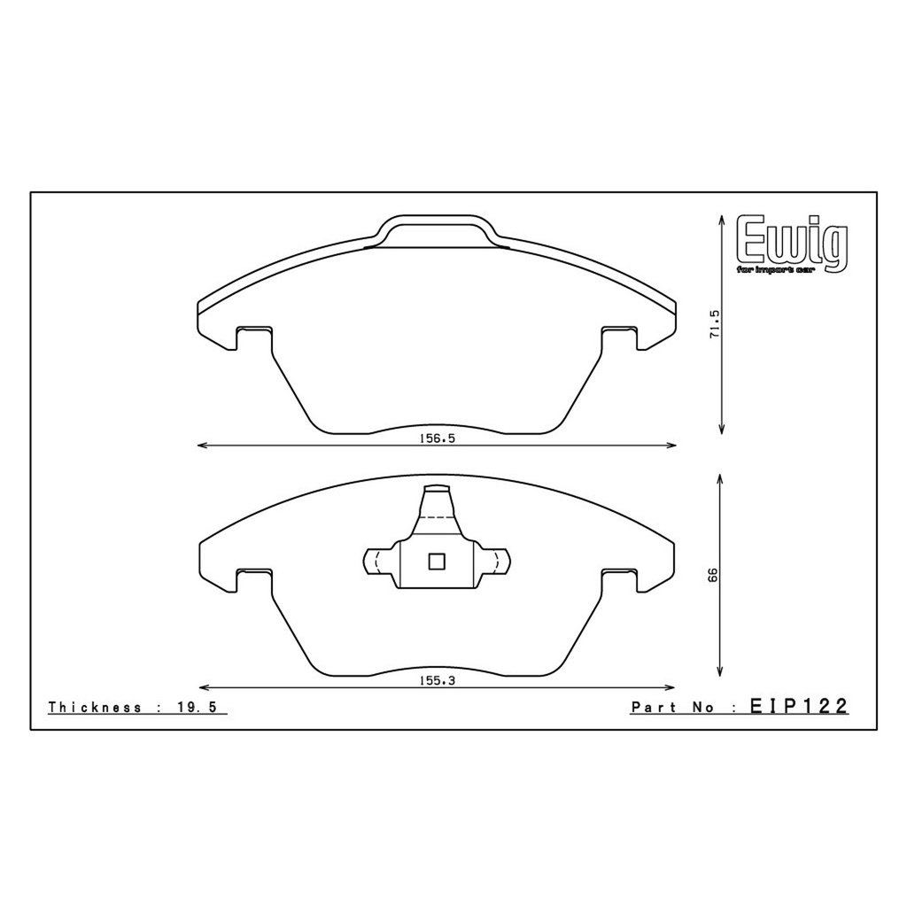 Endless MA45B Brake Pads