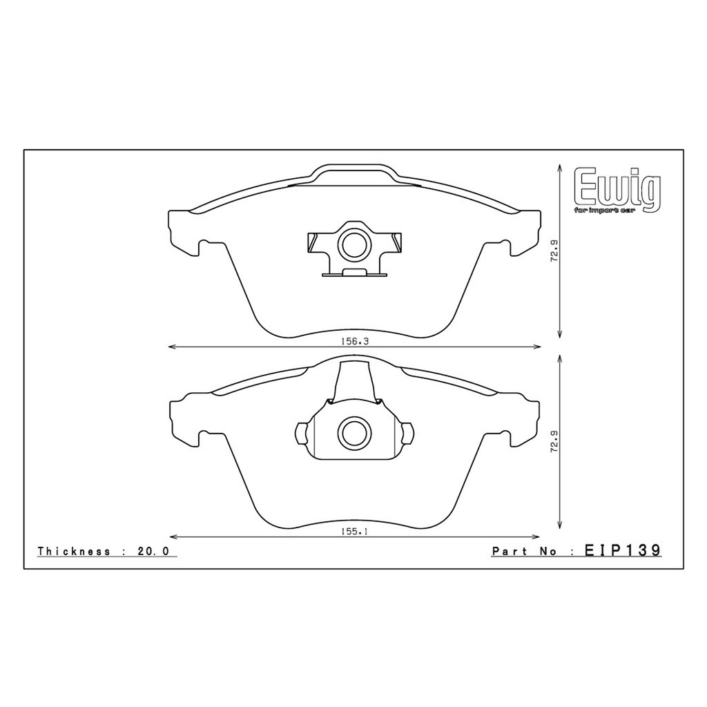 Endless MX72 Brake Pads
