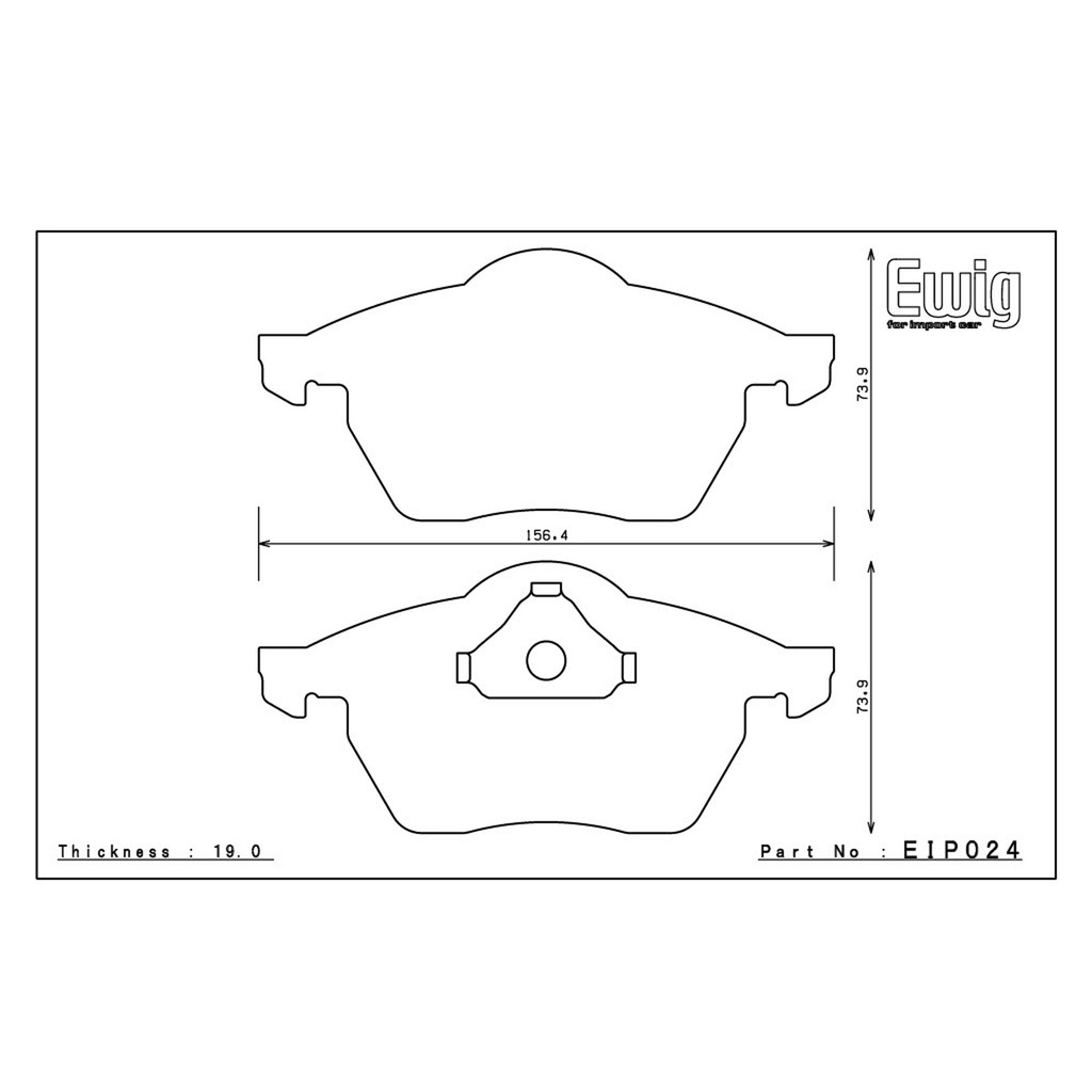 Endless MA45B Brake Pads