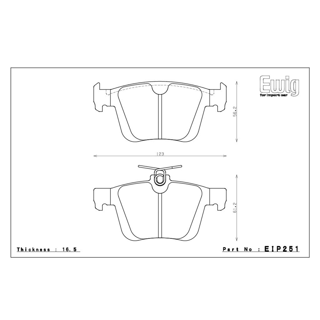 Endless MA45B Brake Pads