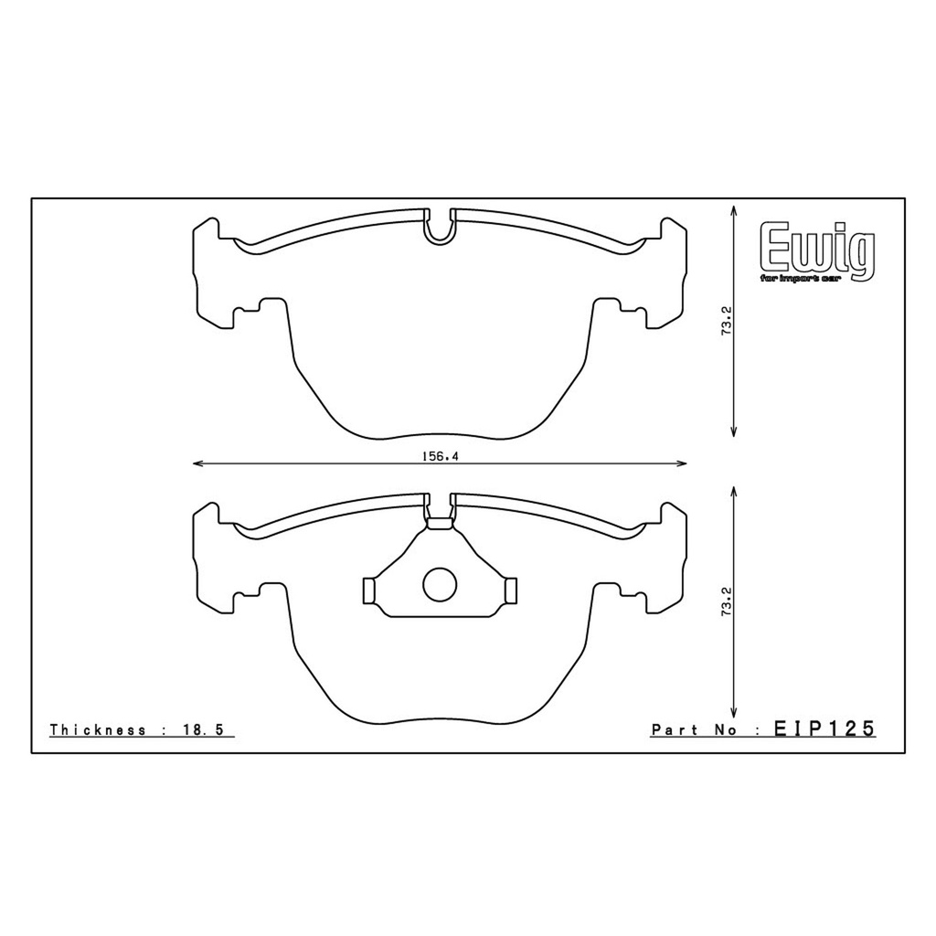 Endless MX72 Brake Pads