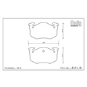 Endless MX72 Brake Pads