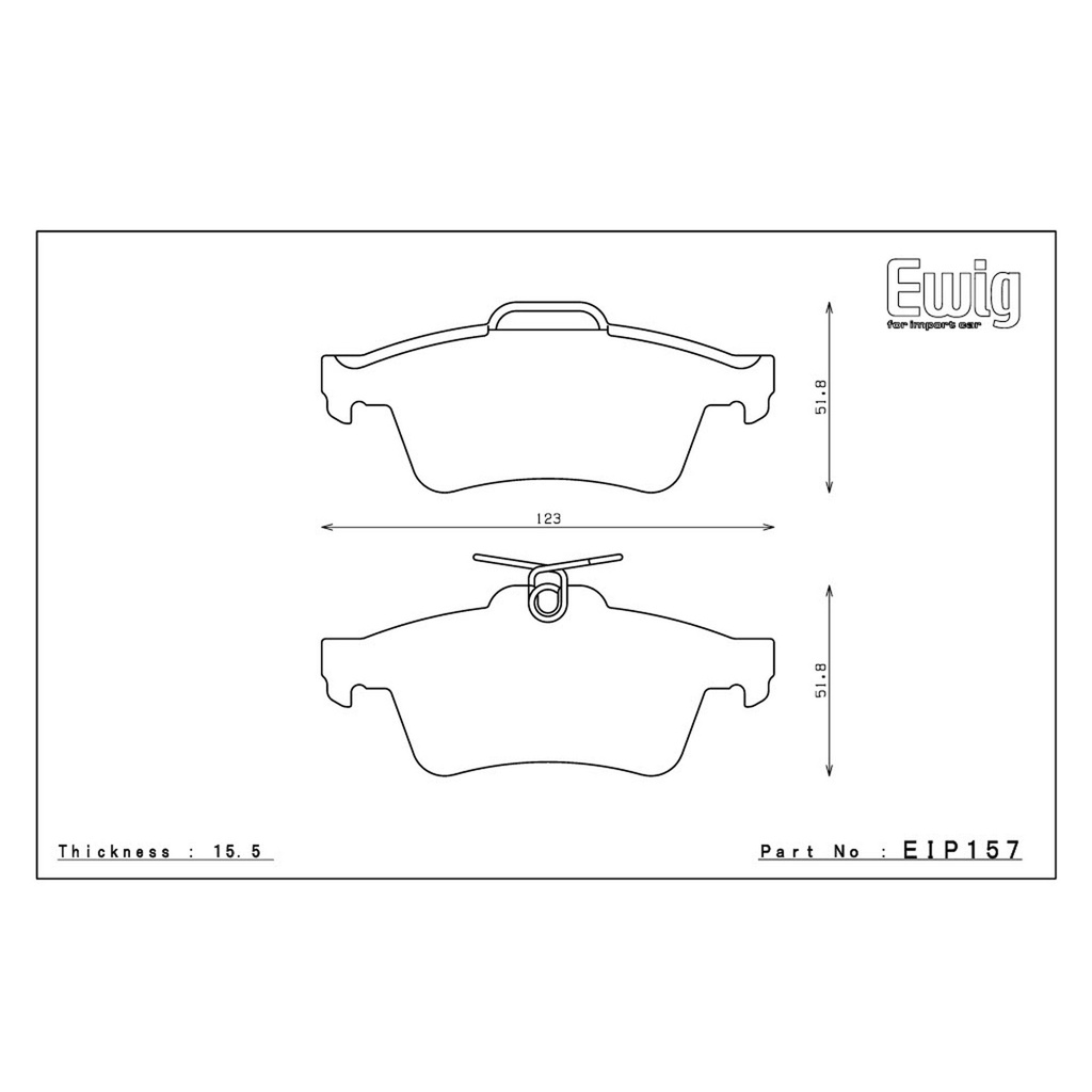 Endless MA45B Brake Pads