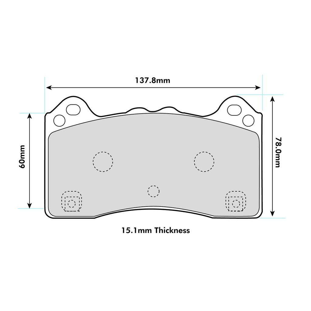 EBC Brakes P2DK 2 Piece Fully Floating Disc Kit With Yellowstuff Pads