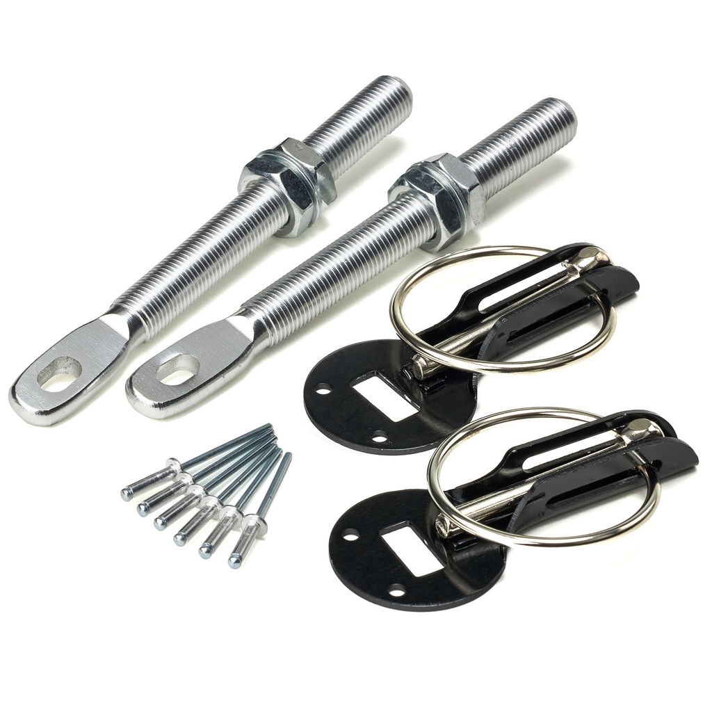 Pitking Products Competition Quick Release Aluminium Bonnet Pins