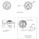 T7Design 4 Position Fan Switch With Knob