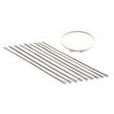 Pitking Products Stainless Steel Locking Straps