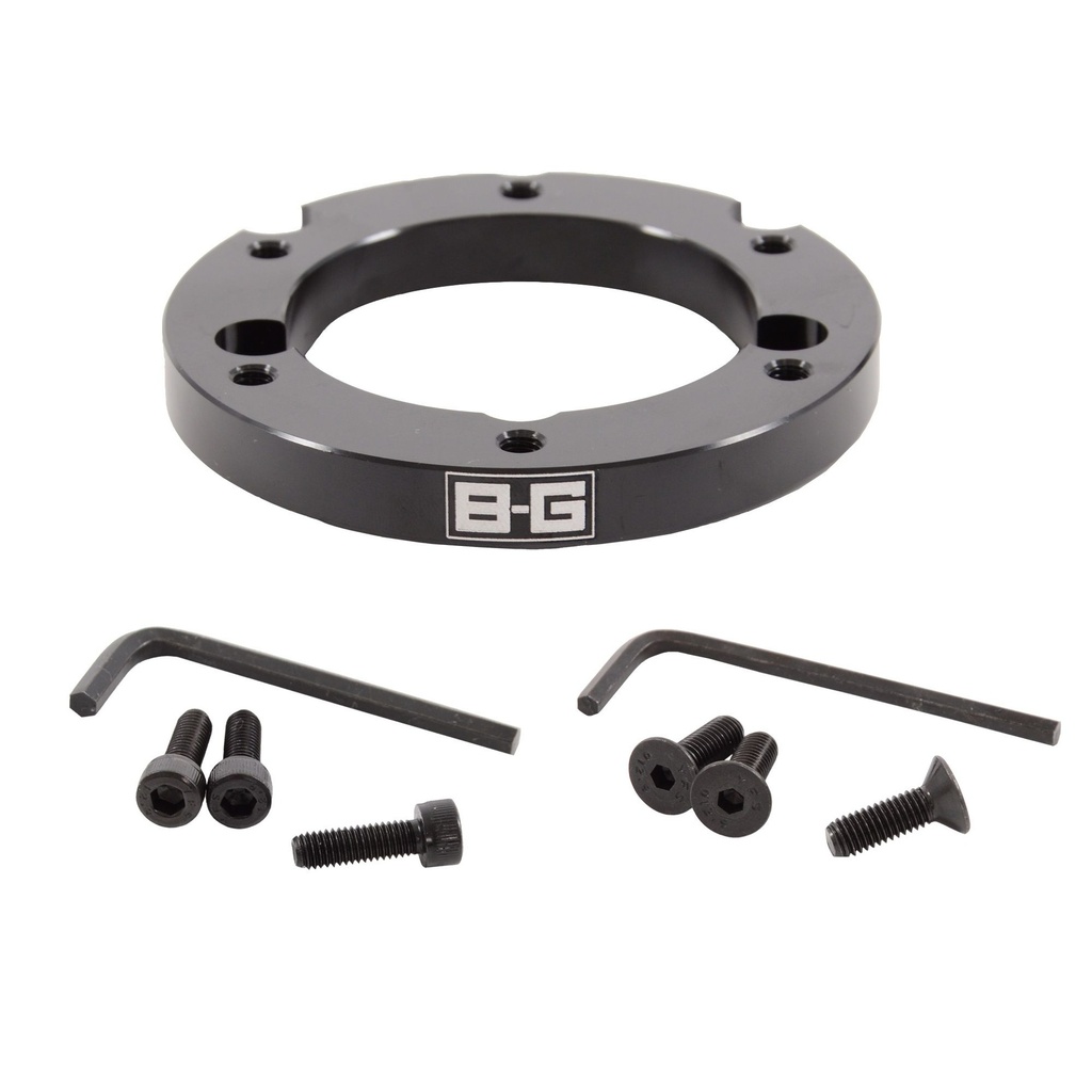 B-G Racing Eccentric Steering Wheel Spacer - 6 Bolt