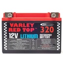 Varley Red Top Lithium RT320 Battery With 2 Amp Charger