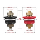 Automotive Plumbing Solutions Battery Cable Bulkhead Adaptor