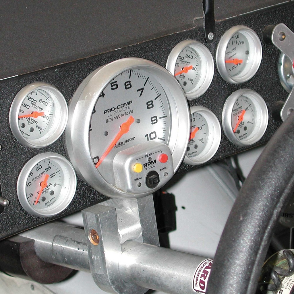 Auto Meter Oil Pressure (Bar) Pro Comp Ultra-Lite air Core Movement Gauge