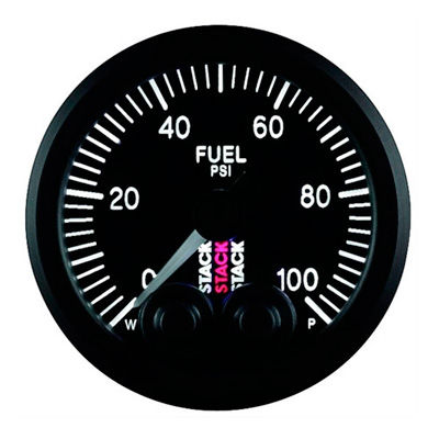 Stack Pro Control Fuel Pressure Gauge For High Pressure Systems