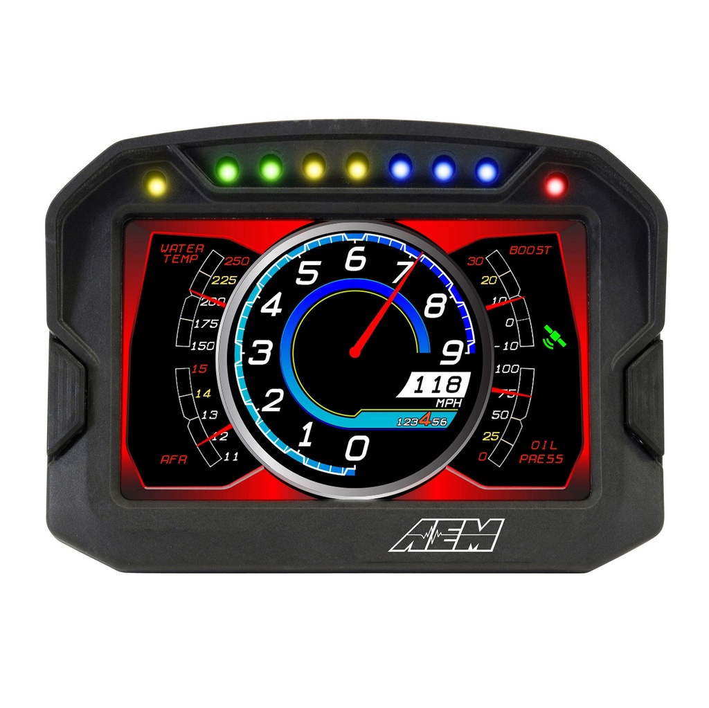 AEM Electronics CD-5 Carbon Digital Dash Display With Data Logging